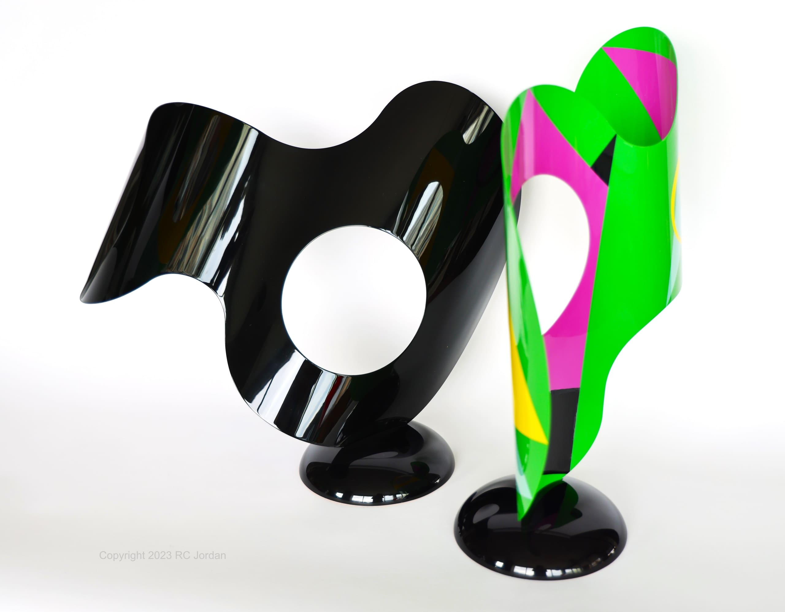 Color Dance + Dance I(black). View (b)